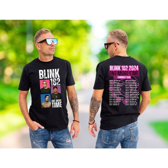 Other - B182 One More Time Wconcert Tshirts 2 Sided